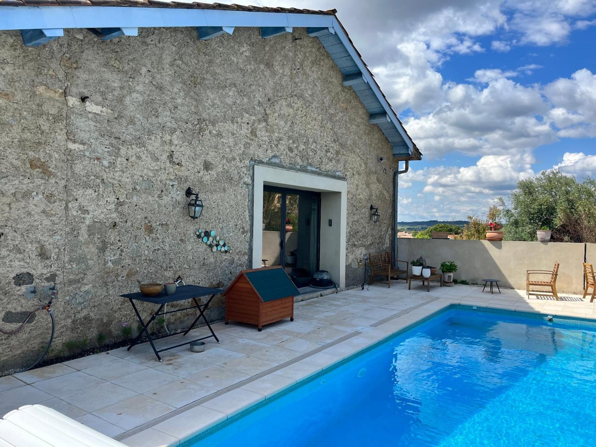 Le Marronnier Bed and Breakfast Saint-Genies-de-Fontedit Εξωτερικό φωτογραφία